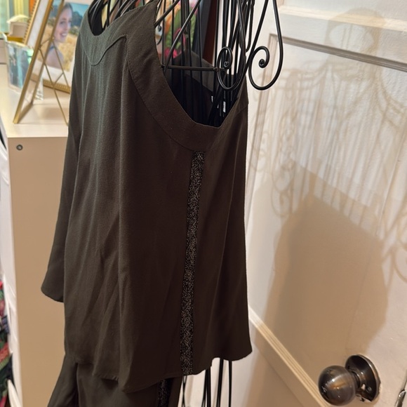 XiRENA Dark Olive Tank & Pants Set-Sz S - Picture 2 of 6